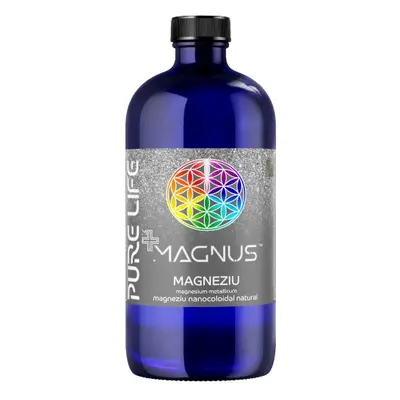 Magneziu nanocoloidal natural, 480ml, Pure Life