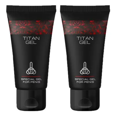 Set 2 Bucati - Titan Gel pentru Marirea Penisului 50 ml