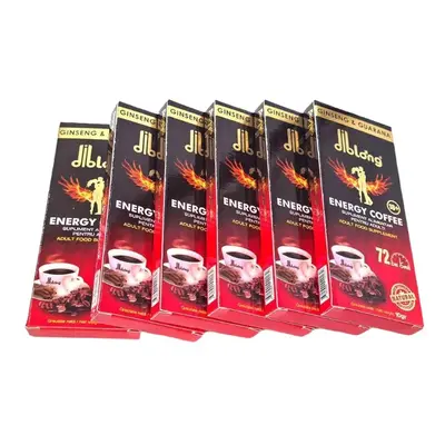 Set 6 Bucati- Cafea Solubila Afrodisiaca Diblong Energy Coffee 10 gr.