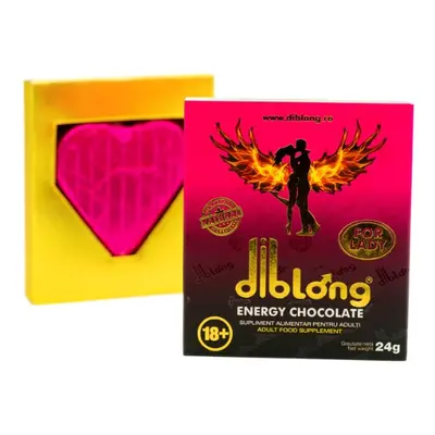 Ciocolata Afrodisiaca Femei DIBLONG Energy Chocolate 24 gr.