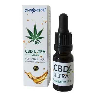 Bio Elemente Oncoforte CBD ULTRA Medium 15% ,ulei de canepa cu cannabidiol 10ml