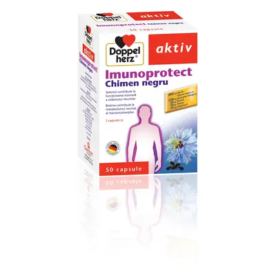 Doppelherz Aktiv Imunoprotect Chimen Negru 50 Capsule