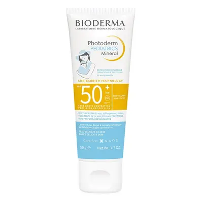 Bioderma Photoderm Pediatrics Mineral SPF 50 crema cu protectie solara pentru copii 50 g