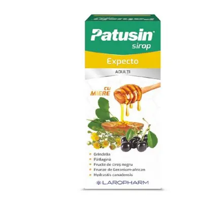 Patusin Expecto sirop pentru adulti, 100 ml, Laropharm