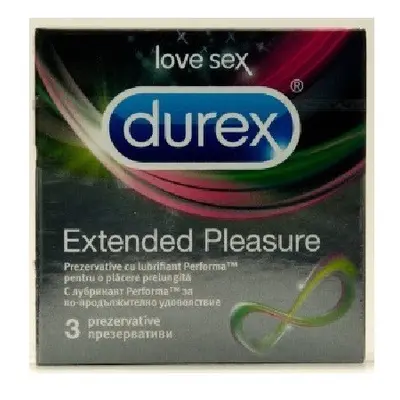 Durex Extended Pleasure x 3 prezervative