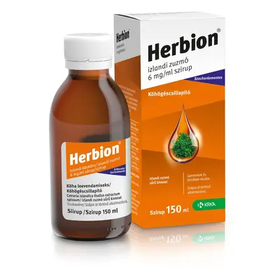 Herbion Lichen de piatra sirop antitusiv 6mg/ml KRKA 150ml