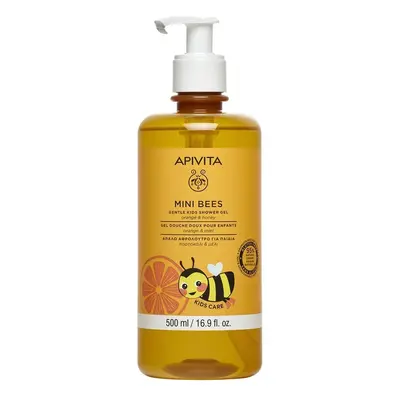 Apivita Gel Spalare pentru Copii cu Portocale si Miere Mini Bees 500 ml