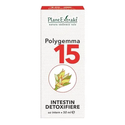 PlantExtrakt Polygemma 15 (intestin- detoxifiere) x 50 ml