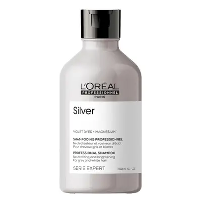 L'Oréal Professionnel Șampon argintiu pentru păr gri și alb Magnesium Silver (Neutralising Shamp