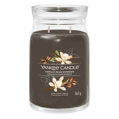 Yankee Candle Lumânare aromatică Signature sticlă mare Vanilla Bean Espresso g