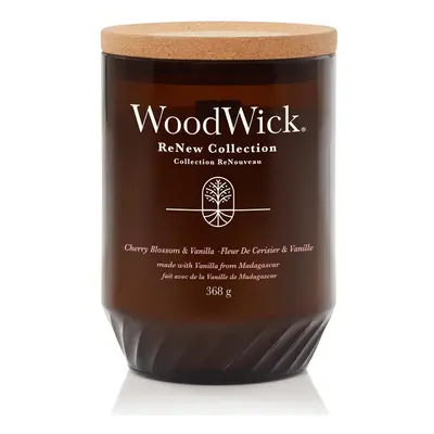 WoodWick Lumânare parfumată ReNew sticlă mare Cherry Blossom & Vanilla g