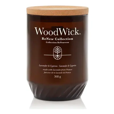 WoodWick Lumânare parfumată ReNew sticlă mare Lavanda & Chiparos g