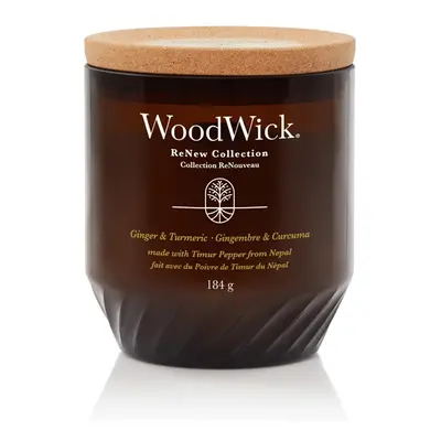 WoodWick Lumânare parfumată ReNew sticlă medie Ginger & Turmeric g