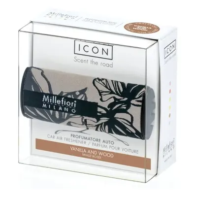 Millefiori Milano Parfum pentru mașină Icon Textil Florale Vanilie și Lemn g