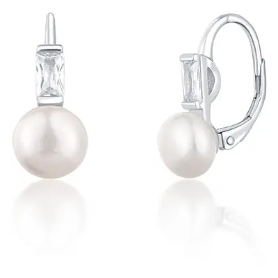 JwL Luxury Pearls Cercei fermecători din argint cu perle adevărate JL0716