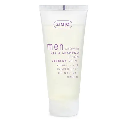 Ziaja Gel de duș și șampon Lemon Verbena Men (Gel & Shampoo) ml