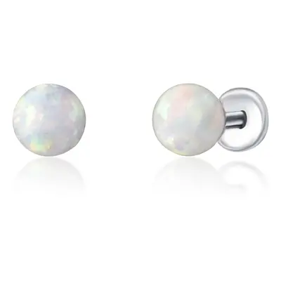 JwL Luxury Pearls Cercei din oțel în din opal autentic JL0810