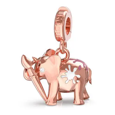 Rosato Pandantiv placat cu aur roz Elefant StorieRZLE004