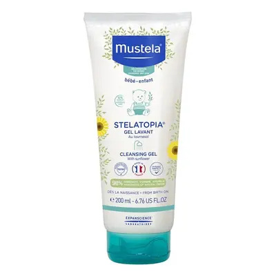 Mustela Gel de duș pentru copii destinat pielii extrem de uscate și atopice Stelatopia (Cleansin