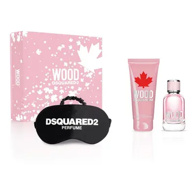 Dsquared² Wood For Her - EDT ml + gel de duș ml + mască de dormit