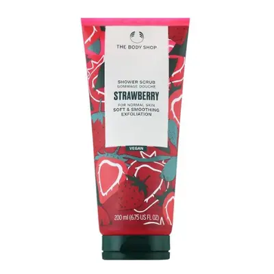 The Body Shop Peeling de duș cu efect de netezire Strawberry (Shower Scrub) ml