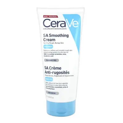 CeraVe Crema emolientă pentru pielea uscată până la foarte uscată SA (Smoothing Cream) g