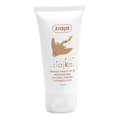 Ziaja Cremă protectoare de față pentru copii 3M+ SPF Ziajka (Sun Face Cream) ml