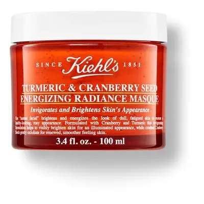 Kiehl's Mască de față strălucitoare și revigorantă Turmeric & Cranberry Seed (Energizing Radianc