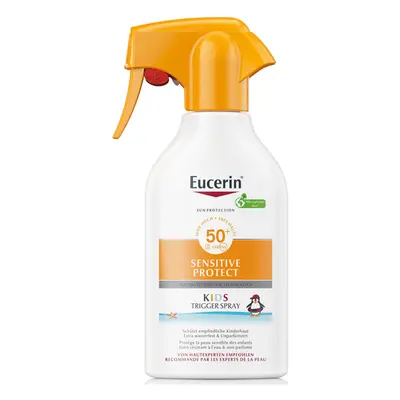 Eucerin Spray pentru protecție solară pentru copii SPF 50+ Sensitive Protect Kids (Trigger Spray