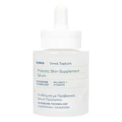 Korres Ser probiotic hidratant pentru piele Greek Yoghurt Probiotic Superdose (Face & Eyes Serum