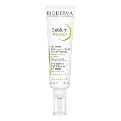 Bioderma Cremă gel împotriva imperfecțiunilor pielii Sébium Kerato+ (Anti-Blemish High Tolerance