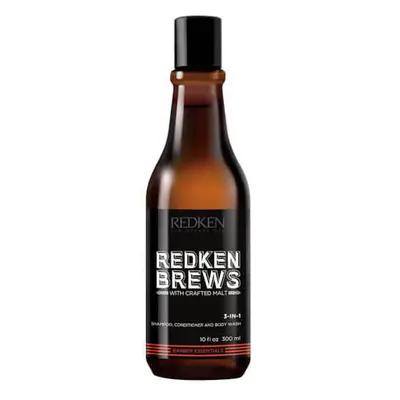 Redken Șampon în Brews (3-In-1 Shampoo, Conditioner and Body Wash) ml