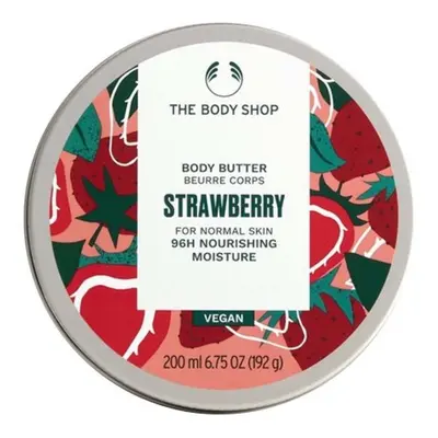 The Body Shop Unt de corp pentru piele normală Strawberry (Body Butter) ml