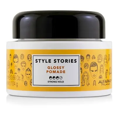 Alfaparf Milano Pomadă de păr cu strălucire Style Stories (Glossy Pomade) ml