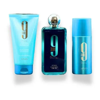 Afnan 9AM Dive - EDP ml + deodorant spray ml + gel de duș ml