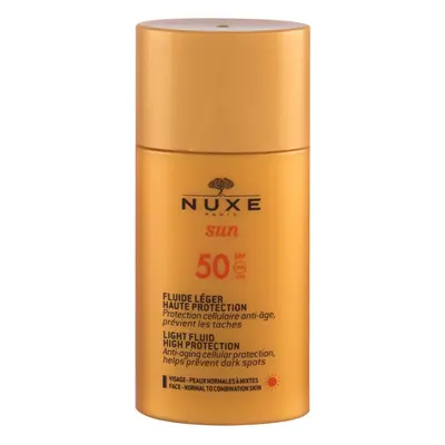 Nuxe Cremă de față cu textură fluidă SPF Sun (Light Fluid High Protection) ml