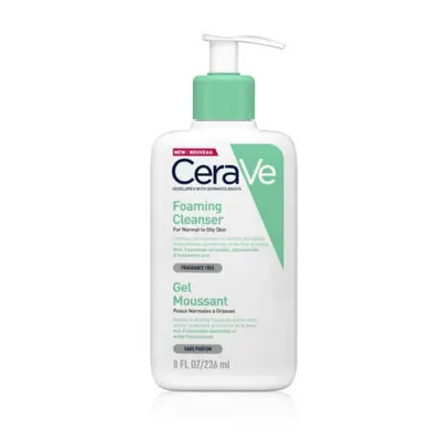 CeraVe Gel de spumare demachiant pentru piele obișnuită și grasă (Foaming Cleanser) ml