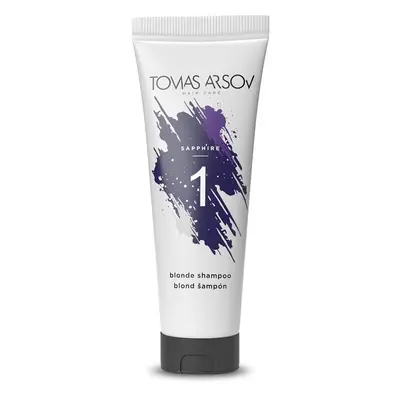 Tomas Arsov Șampon pentru păr blond, decolorat și evidențiat Sapphire (Blonde Shampoo) ml