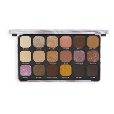 Revolution Paleta de farduri de ochi Forever Flawless (Shadow Palette Nude Silk) 19,8 g