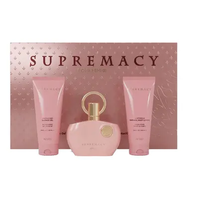 Afnan Supremacy Pink - EDP ml + gel de duș ml + loțiune de corp ml