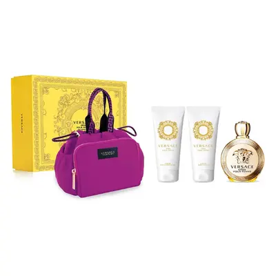 Versace Eros Pour Femme - EDP ml + gel de duș ml + lapte de corp ml + geantă cosmetică