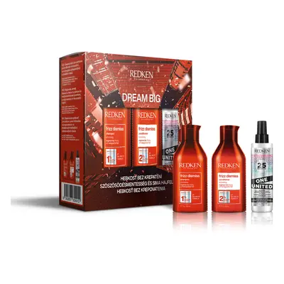 Redken Șampon de netezire pentru păr indisciplinat și încrețit Frizz Dismiss Dream Big