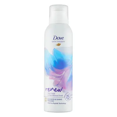 Dove Spumă de duș și ras Renew (Shower & Shave Mousse) ml