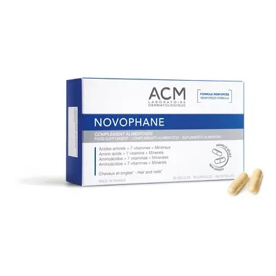 ACM Supliment alimentar pentru promovarea calității parului si unghiilor Novophane capsule