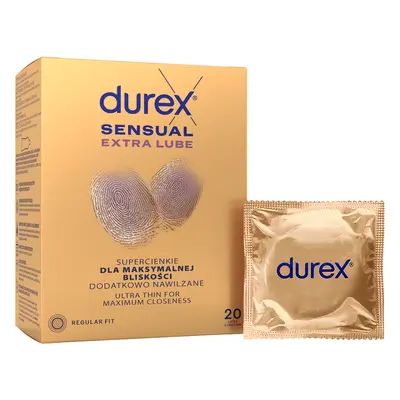 Durex Prezervative Sensual Extra Lube buc.