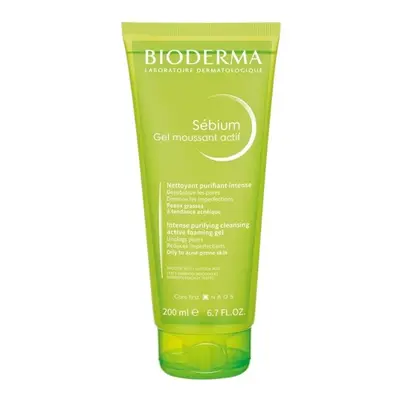 Bioderma Gel de curățare pentru ten acneic și gras Sebium (Active Gel) ml