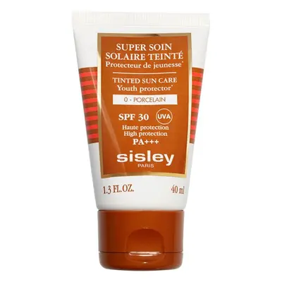 Sisley Cremă solară tonifiantă SPF Super Soin Porcelain (Tinted Sun Care Cream) ml