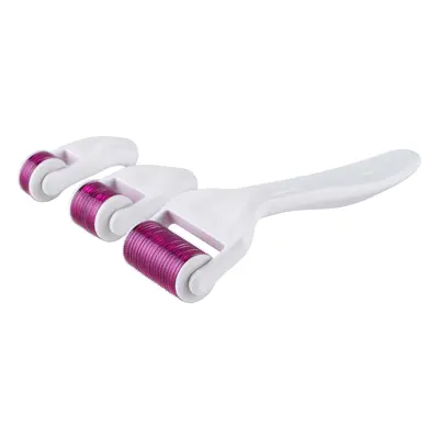 Palsar Rolă cu microace pentru tratamentul facial și corporal 4in1 (White 4-in-1 Micro-needle Ro