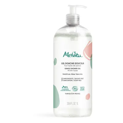 Melvita Gel de duș delicat, fără săpun, cu aloe vera (Gentle Shower Gel) ml - umplere de rezervă