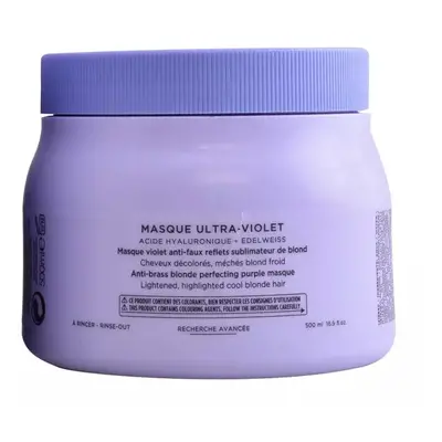 Kérastase Mască de îngrijire Blond Absolu Ultra Violet pentru nuanțe reci de păr blond (Mask) ml